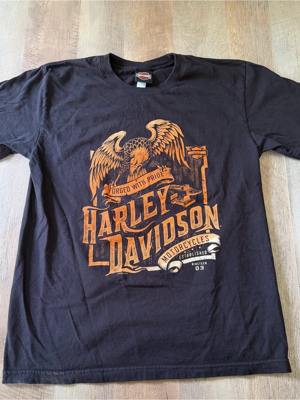 Harley-Davidson Huntington Beach California Graphic T-Shirt Black Men’s Large